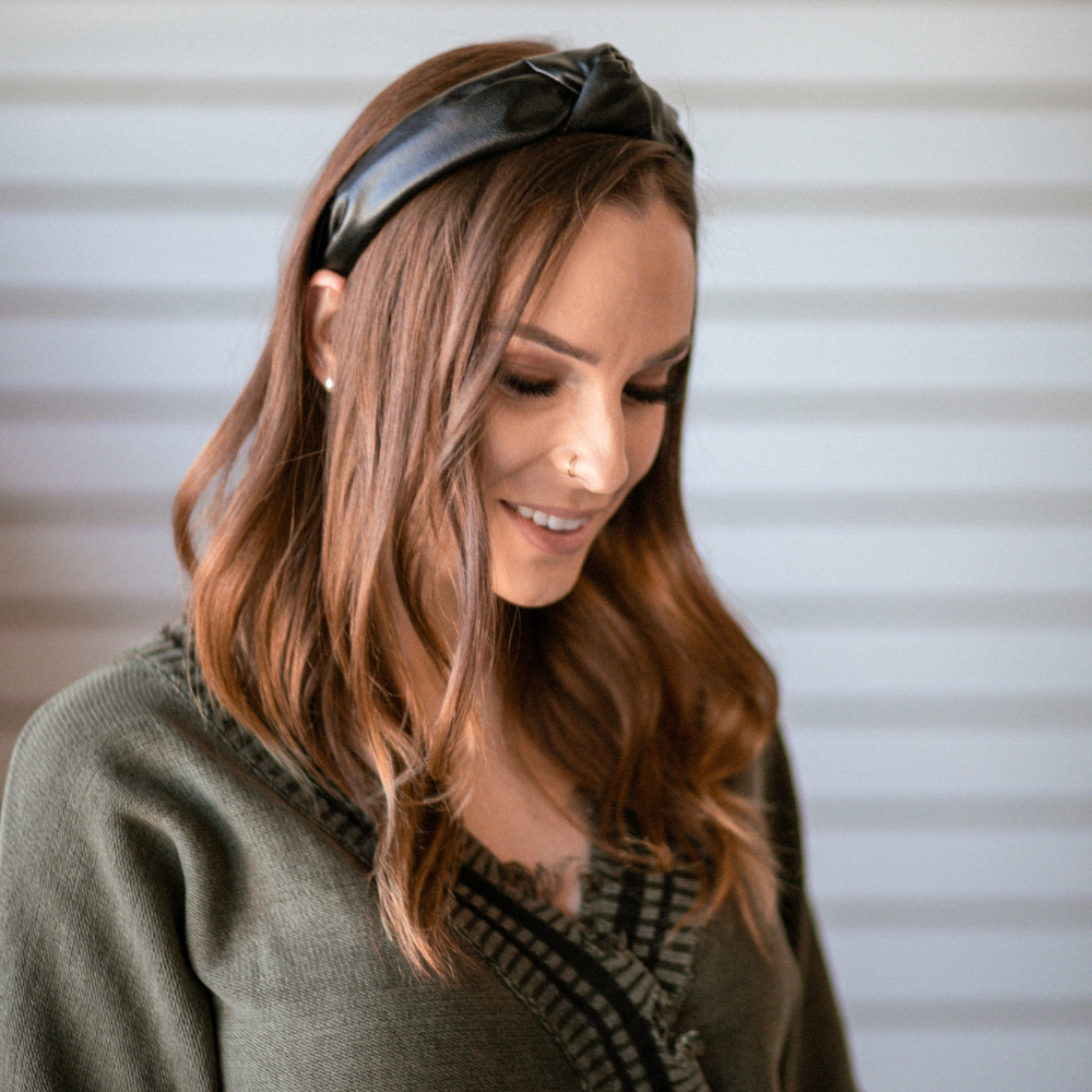 Brooklyn Headband - Black From Headbands of Hope