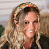 All That Glitters Headband - Multi + Gold From Headbands of Hope
