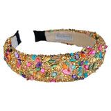 All That Glitters Headband - Multi + Gold From Headbands of Hope
