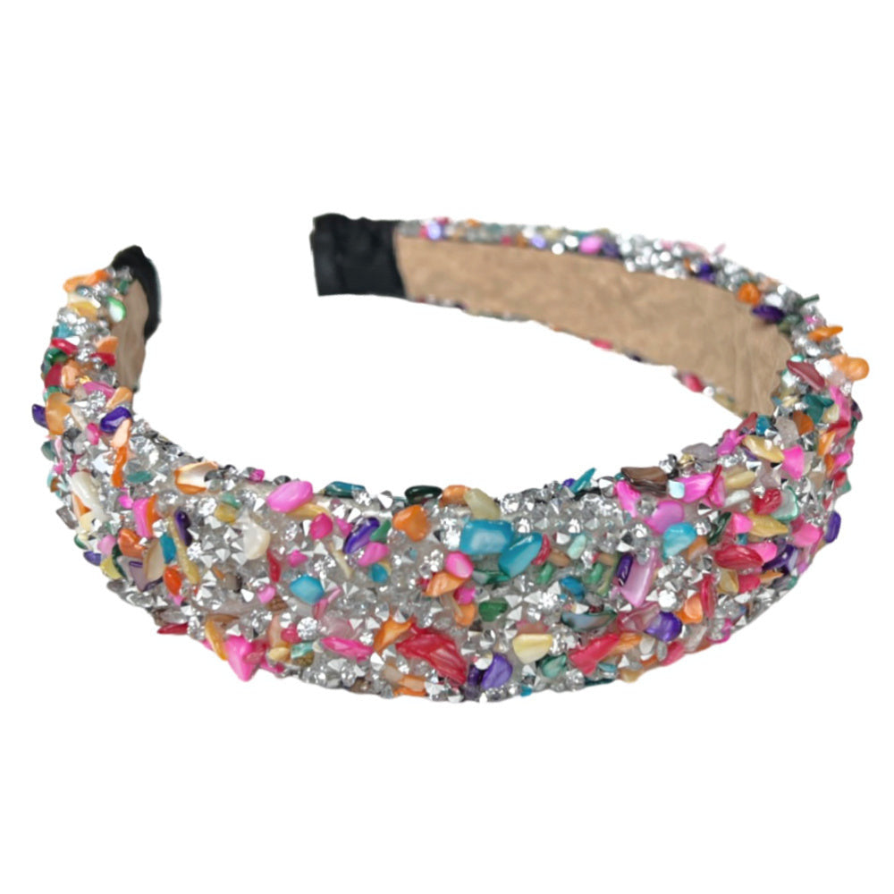 All That Glitters Headband - Multi + Silver From Headbands of Hope