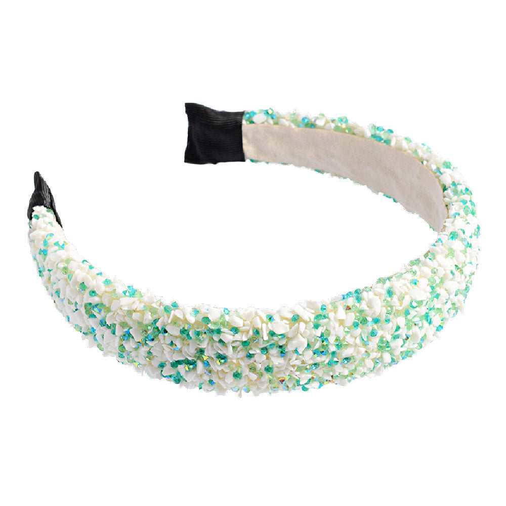All That Glitters Headband -  Teal From Headbands of Hope