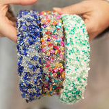 All That Glitters Headband -  Teal From Headbands of Hope