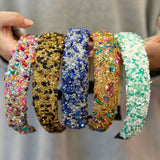 All That Glitters Headband - Black + Gold From Headbands of Hope