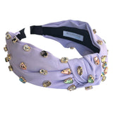 Traditional Knot Headband - Purple Gem From Headbands of Hope
