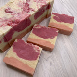 Hibiscus Peach Soap from Cream & Coco Skincare