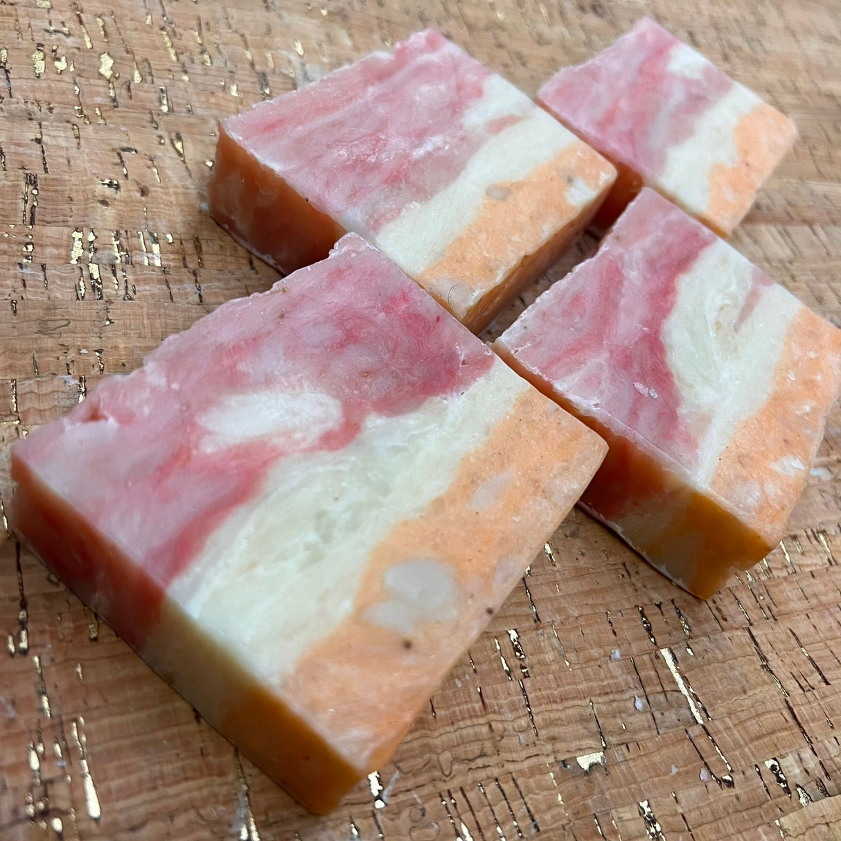 Hibiscus Peach Soap from Cream & Coco Skincare