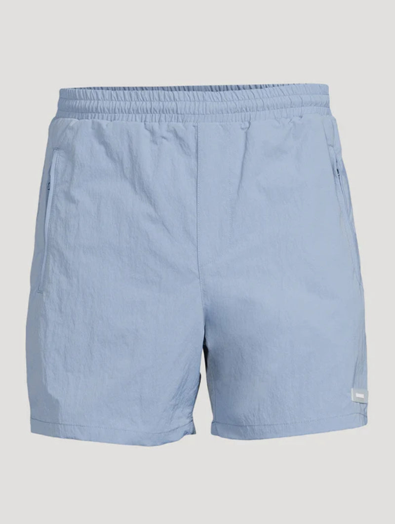 Helmut Lang MEN'S AIRY Logo Polyamide-Blend Swim Shorts – Lightweight and Quick-Drying from Infinite Basics