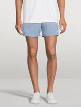 Helmut Lang MEN'S AIRY Logo Polyamide-Blend Swim Shorts – Lightweight and Quick-Drying from Infinite Basics