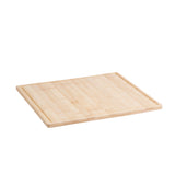 Bamboo Cutting Board Tray 14x14x0.5  2 Pack from Hammont