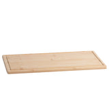 Bamboo Cutting Board Tray 8x16x0.5  2 Pack Eco Friendly Kitchen Gadget  Wooden Serving Trays for Meat, Vegetables, Cheese and Charcuterie Board  2 Pack of Bamboo Cutting Boards for Home and Kitchen Essentials from Hammont