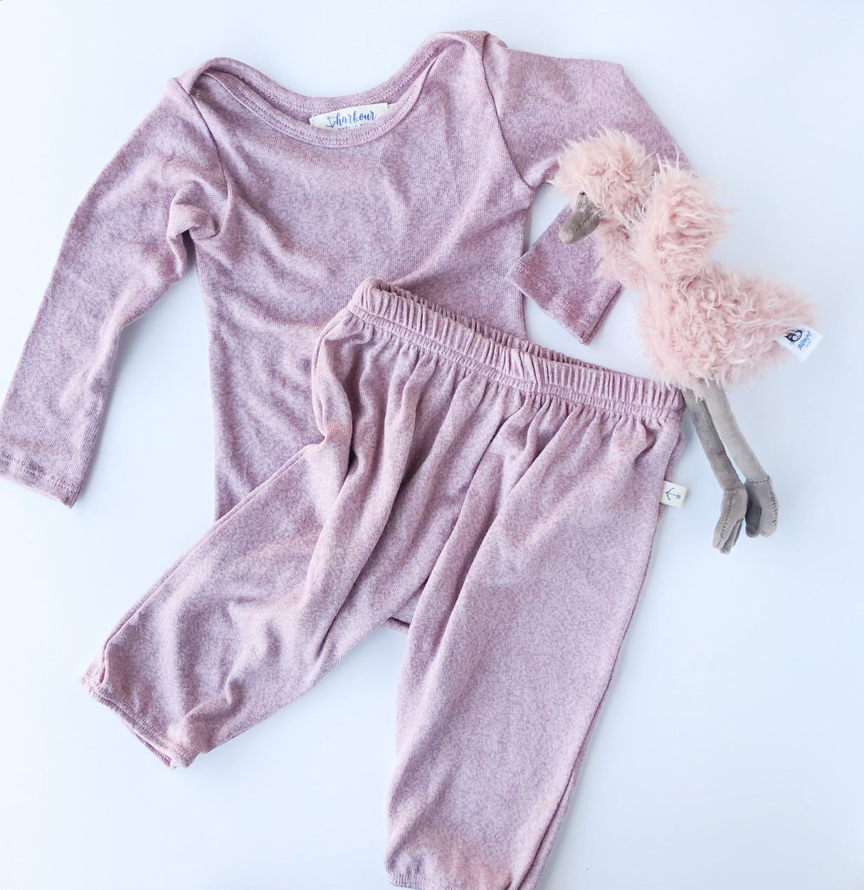 Kids Long Sleeve Cozy Tee - Lilac from Manymoons