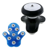 Pursonic Relaxation & Recovery Bundle: Palm-Shaped Massage Glove + Handheld Electric Sport Massager from Pursonic