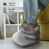 Weekend Wellness Bundle: Palm Massage Glove, Heated Foot Massager, Coconut Oil & Exfoliating Bath Glove from Pursonic
