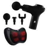 Ultimate Massage Therapy Bundle: 3-Speed Gun & Shiatsu Massager from Pursonic