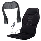 Ultimate Home & Office Massage Bundle - Pursonic 3D Shiatsu Heating Back & Neck Massager and Pursonic Chair Cushion with Heat & Vibration for Full-Body Relaxation from Pursonic
