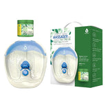 Foot Spa Massager with Tea Tree Oil Foot Salt Scrub (Warming Function) from Pursonic