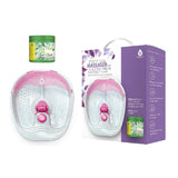 Foot Spa Massager with Tea Tree Oil Foot Salt Scrub (Warming Function) from Pursonic