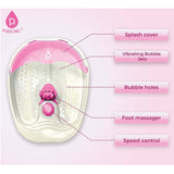 Foot Spa Massager with Tea Tree Oil Foot Salt Scrub (Warming Function) from Pursonic