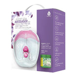 Foot Spa Massager with Tea Tree Oil Foot Salt Scrub (Warming Function) from Pursonic