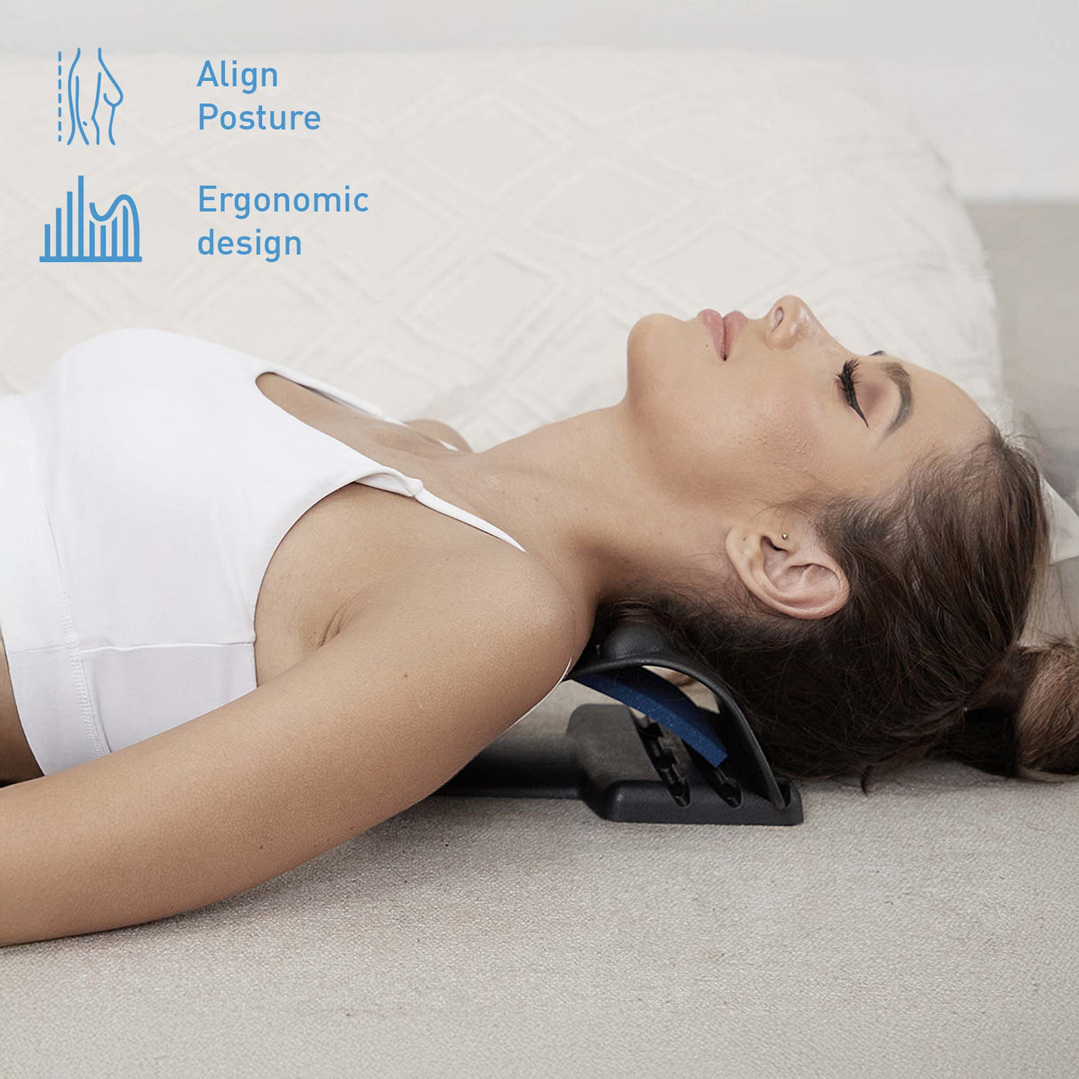 Head-to-Toe Relaxation Bundle: Massage Gun, Neck & Shoulder Stretcher, Foot Massager from Pursonic