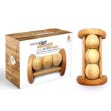 All Natural Wooden Foot Massager Roller from Pursonic