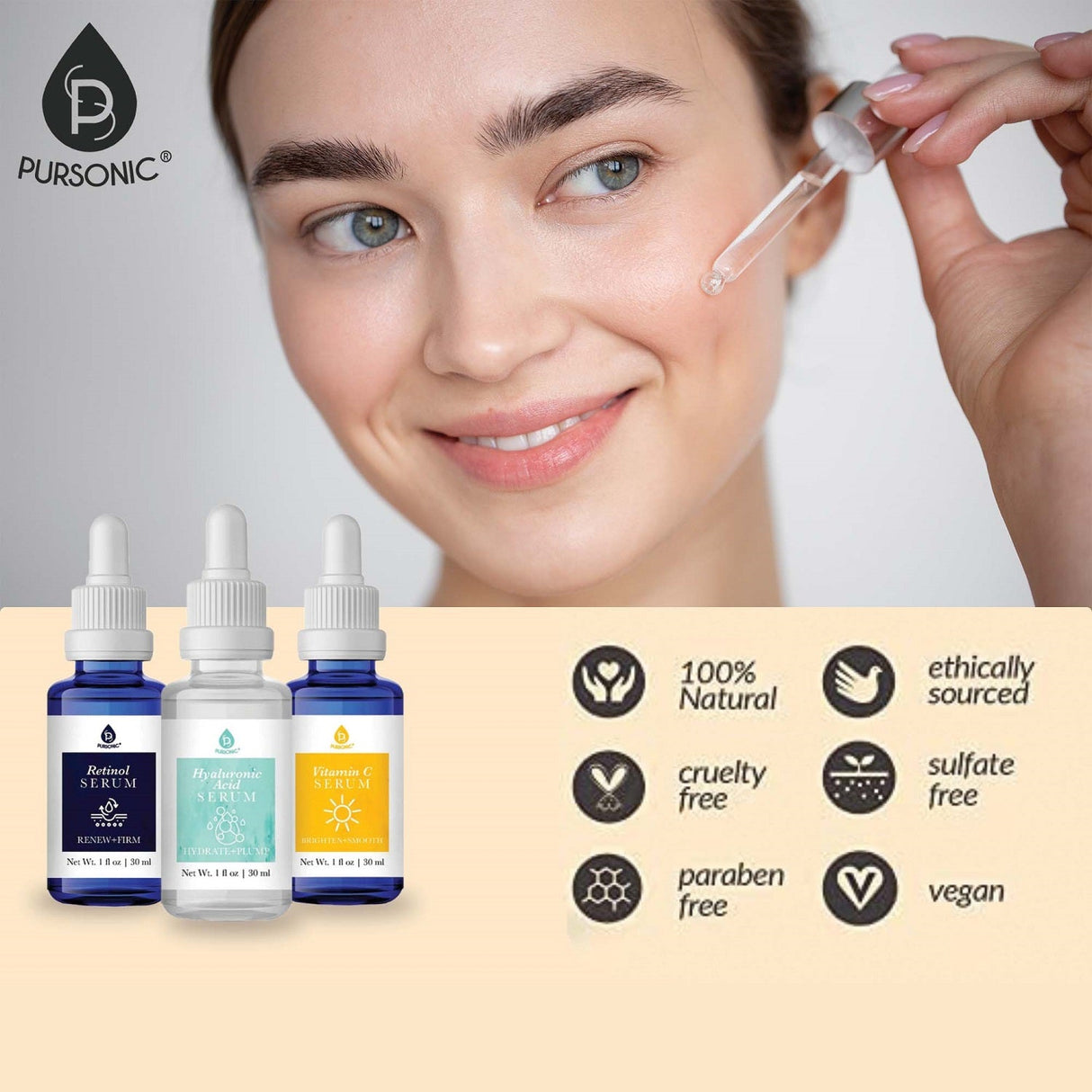 Anti-Aging Serum Set from Pursonic