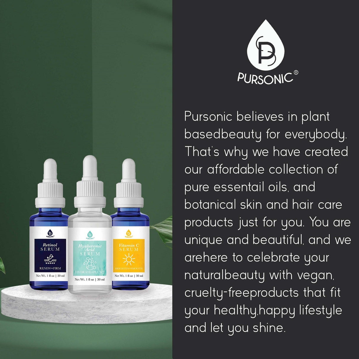 Anti-Aging Serum Set from Pursonic