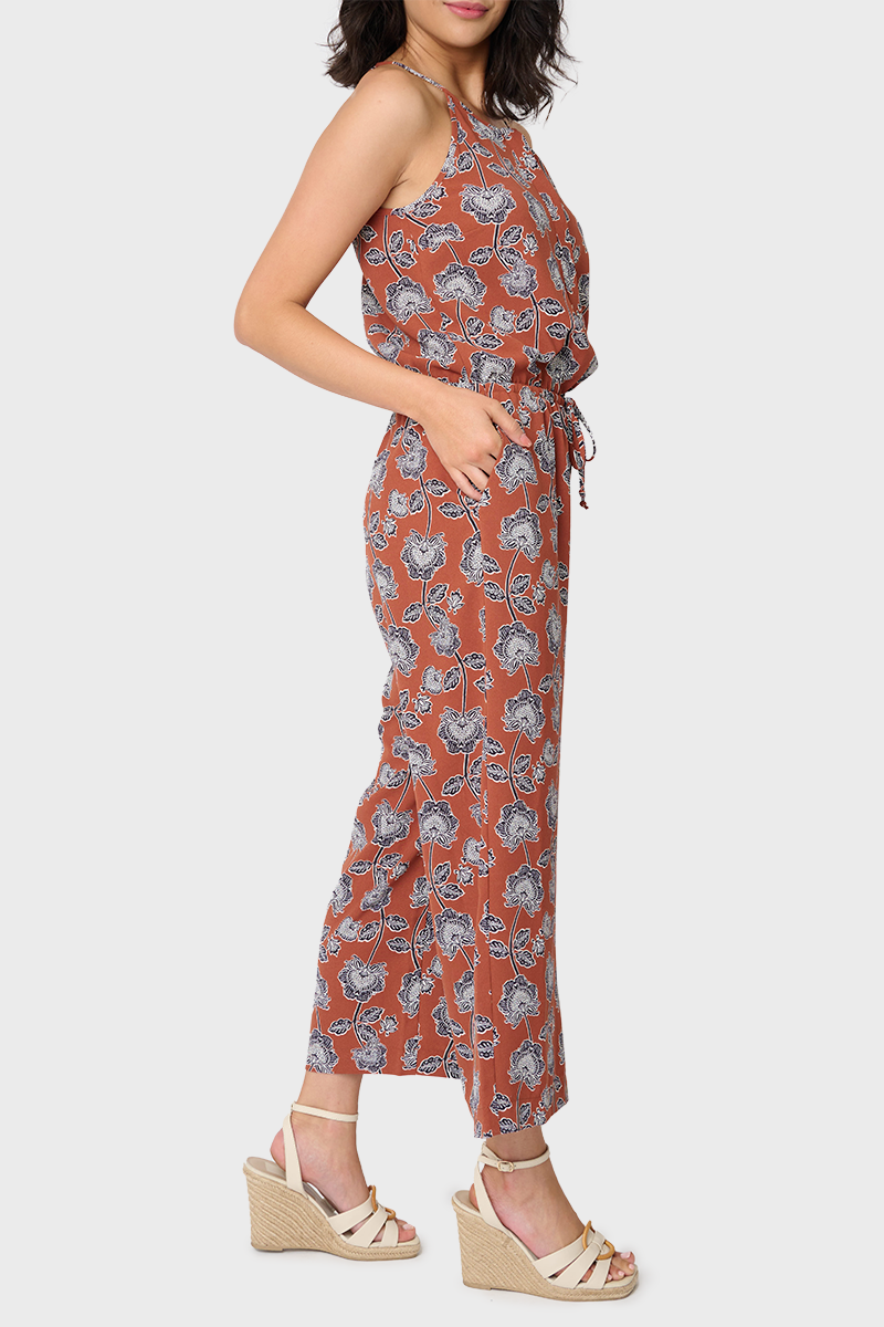 Villa Mia Henley Jumpsuit  From Gibsonlook