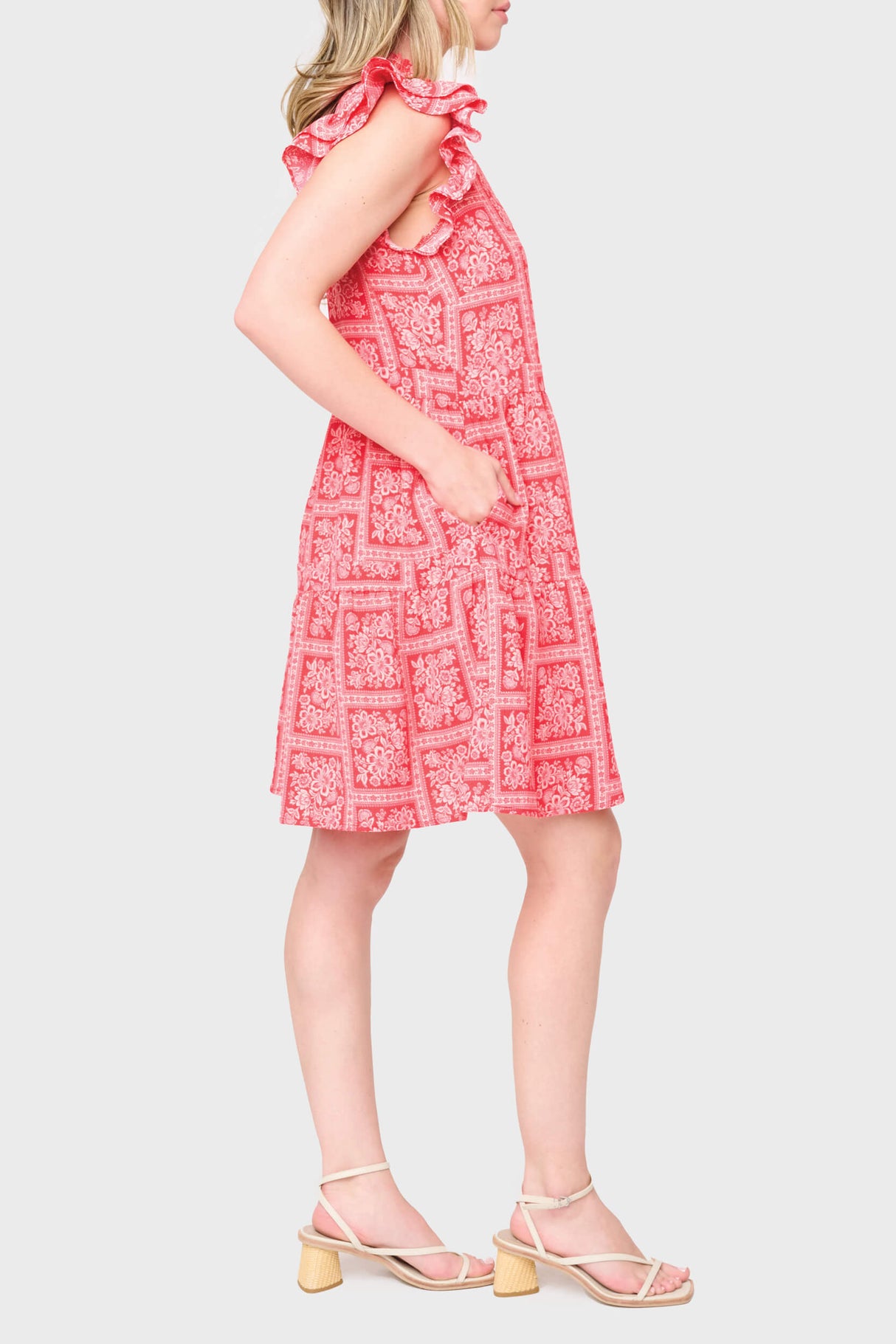 Flutter Sleeve Decked Out Day Dress from Gibsonlook
