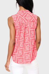 Cameron Day Top with Crochet Trim from Gibsonlook