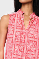 Cameron Day Top with Crochet Trim from Gibsonlook