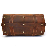 The Eira Duffle Bag | Vintage Leather Weekender from STEEL HORSE LEATHER
