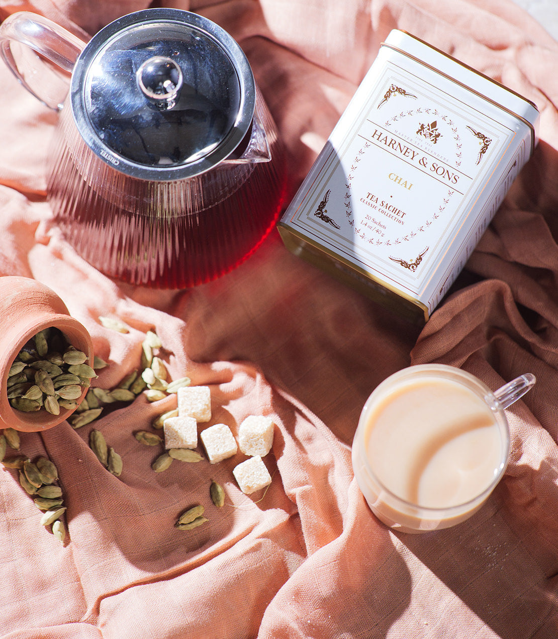 Chai, Classic Tin of 20 Sachets from Harney & Sons Fine Teas