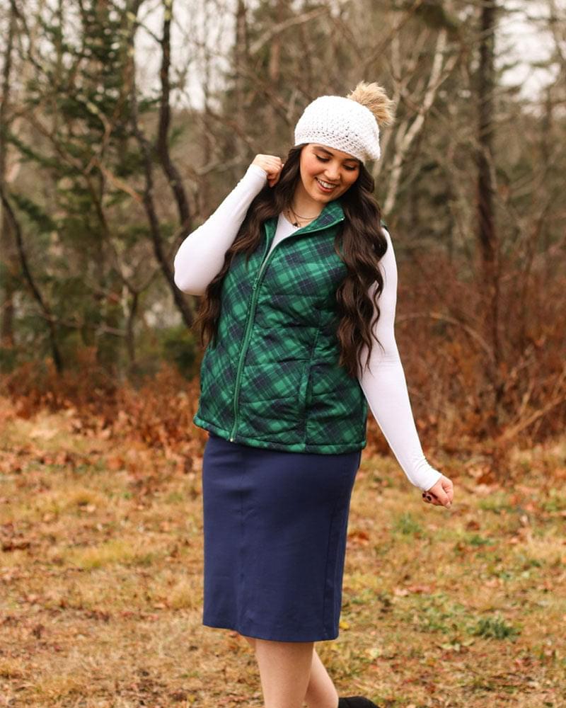 Crew Neck Long Sleeve Halftee from HALFTEE Layering Fashions