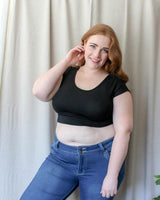 Classic Basic Cap Sleeve from HALFTEE Layering Fashions