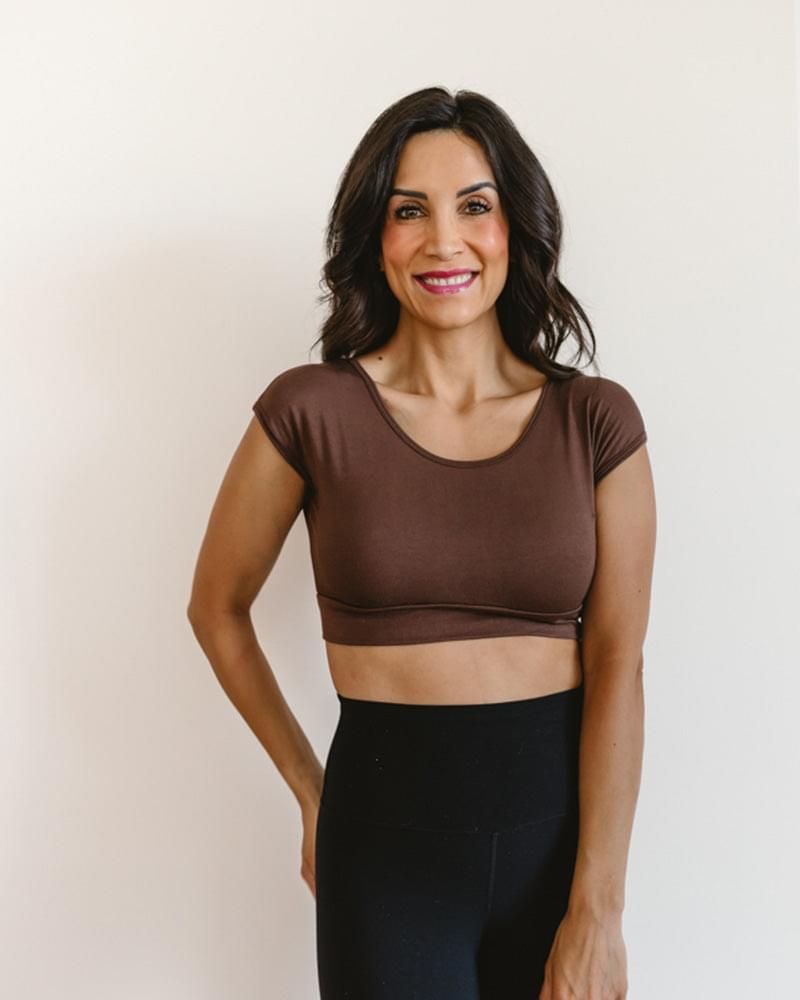 Classic Basic Cap Sleeve from HALFTEE Layering Fashions