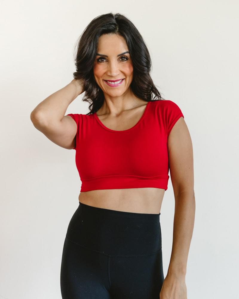 Classic Basic Cap Sleeve from HALFTEE Layering Fashions