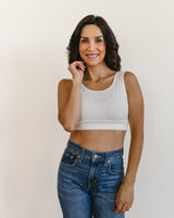Classic Wide Strap Tank Halftee from HALFTEE Layering Fashions