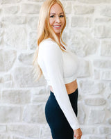 Crew Neck Long Sleeve Halftee from HALFTEE Layering Fashions