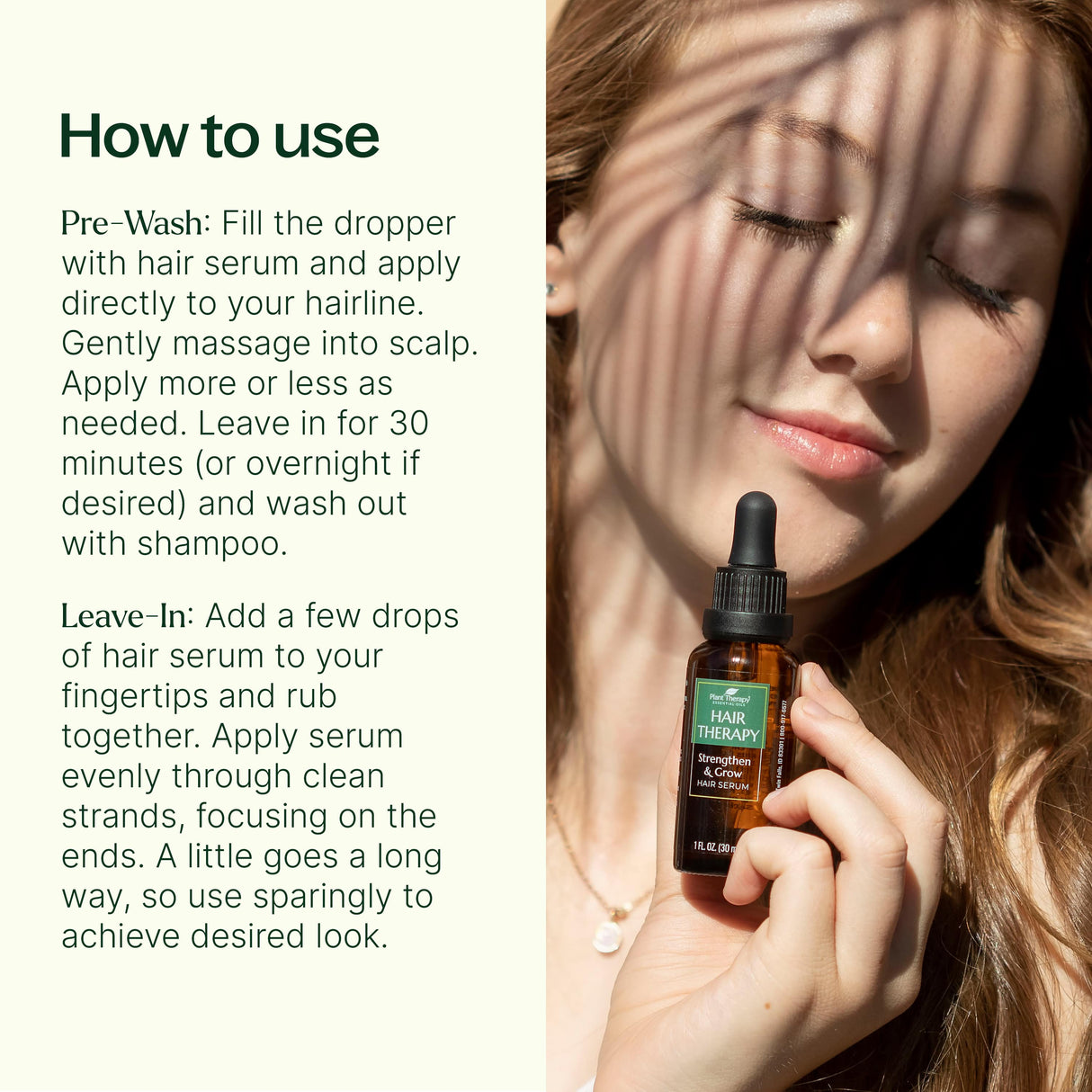 Hair Therapy Strengthen & Grow Hair Serum from Plant Therapy