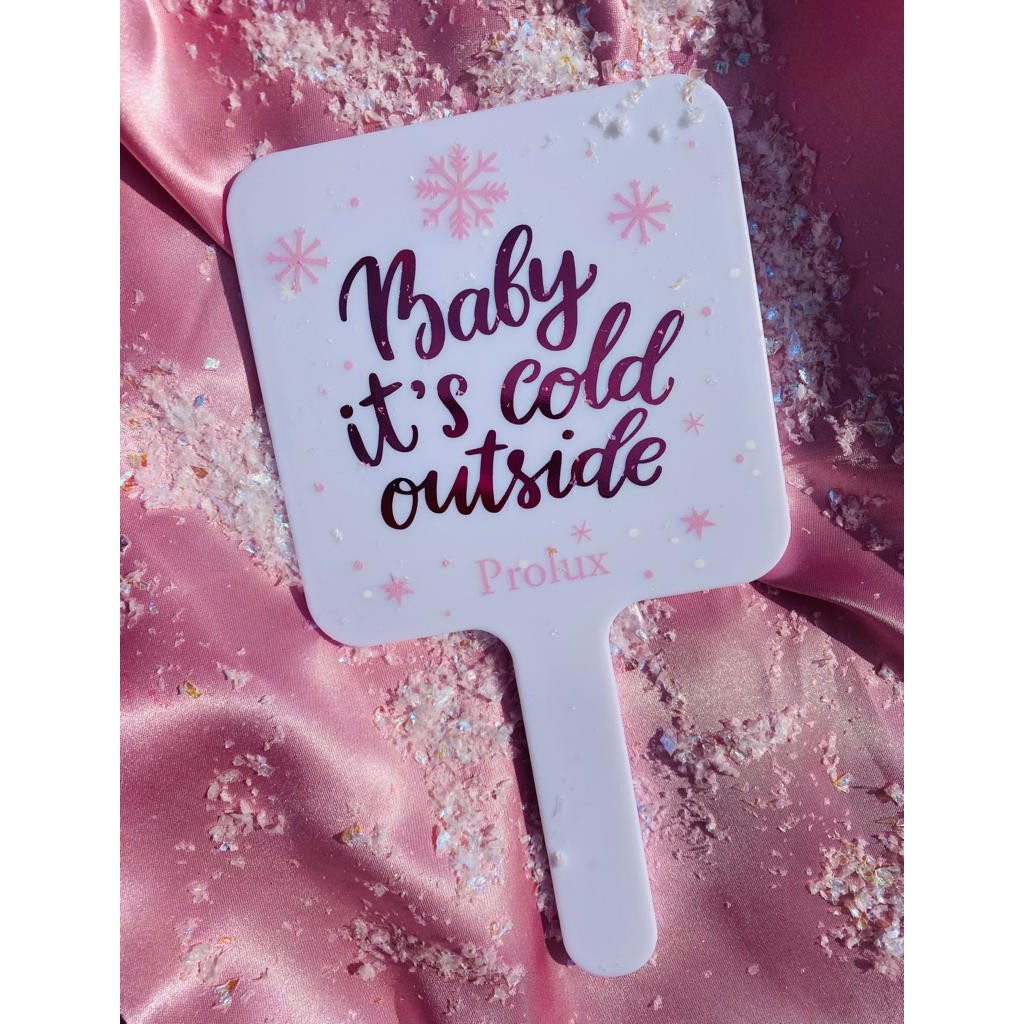 Christmas Mirror | Handheld Mirror From Prolux Cosmetics