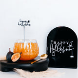 Happy Halloween Drink Stirrers, Set of 12 from The Cotton & Canvas Co.