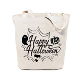 Happy Halloween Cotton Canvas Tote Bag from The Cotton & Canvas Co.