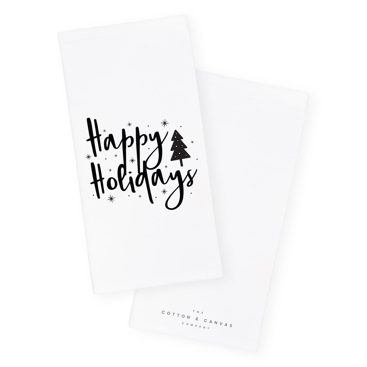 Happy Holidays Christmas Kitchen Tea Towel