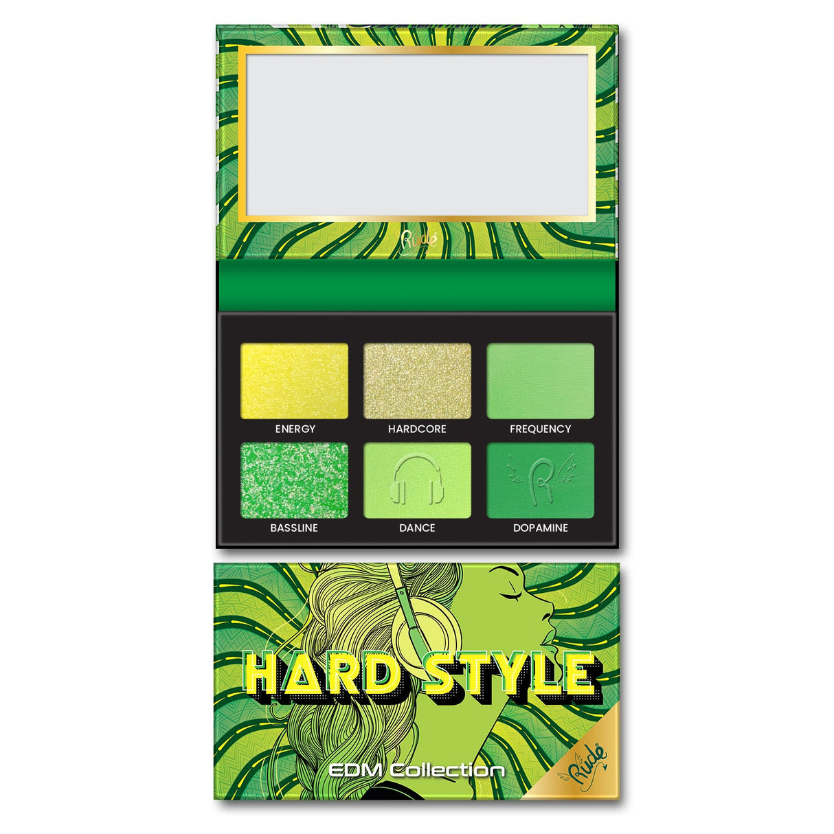 EDM Collection Palette from Rude Cosmetics