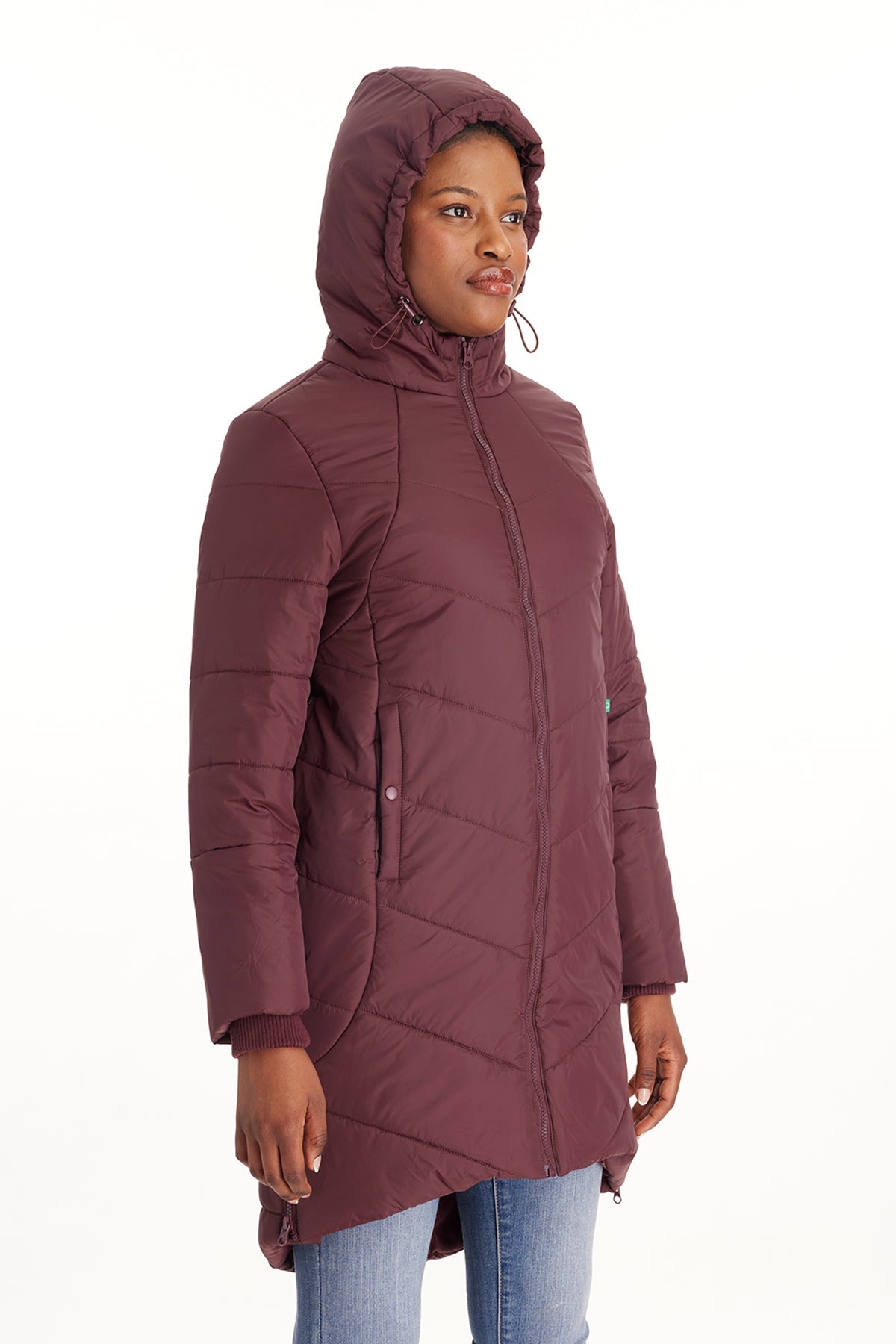 Harper 3 in 1 Maternity Coat Cocoon Mid Thigh From Moderneternity