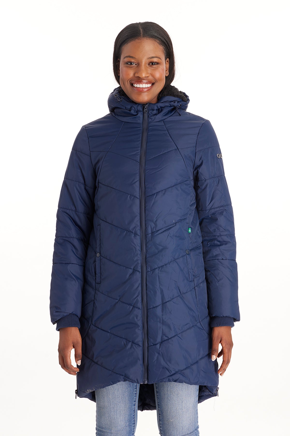 Harper 3 in 1 Maternity Coat Cocoon Mid Thigh From Moderneternity
