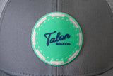 Mint Poker Chip Trucker Hat from Talon Golf LLC