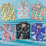 Super Stretch - "Waist" Management Hawaiian Shirt from Tropical Bros