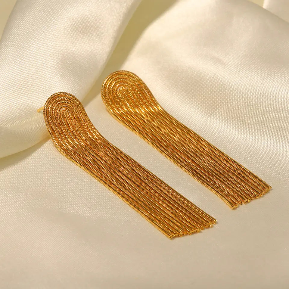 Mindy Tassel Earrings from CELESTE SOL Jewelry